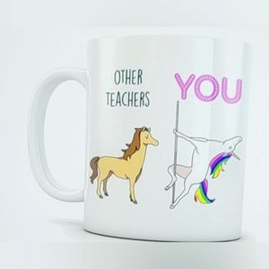 NIB TEACHER APPRECIATION MUG FUNNY MUG FOR TEACHERS 11 OUNCES